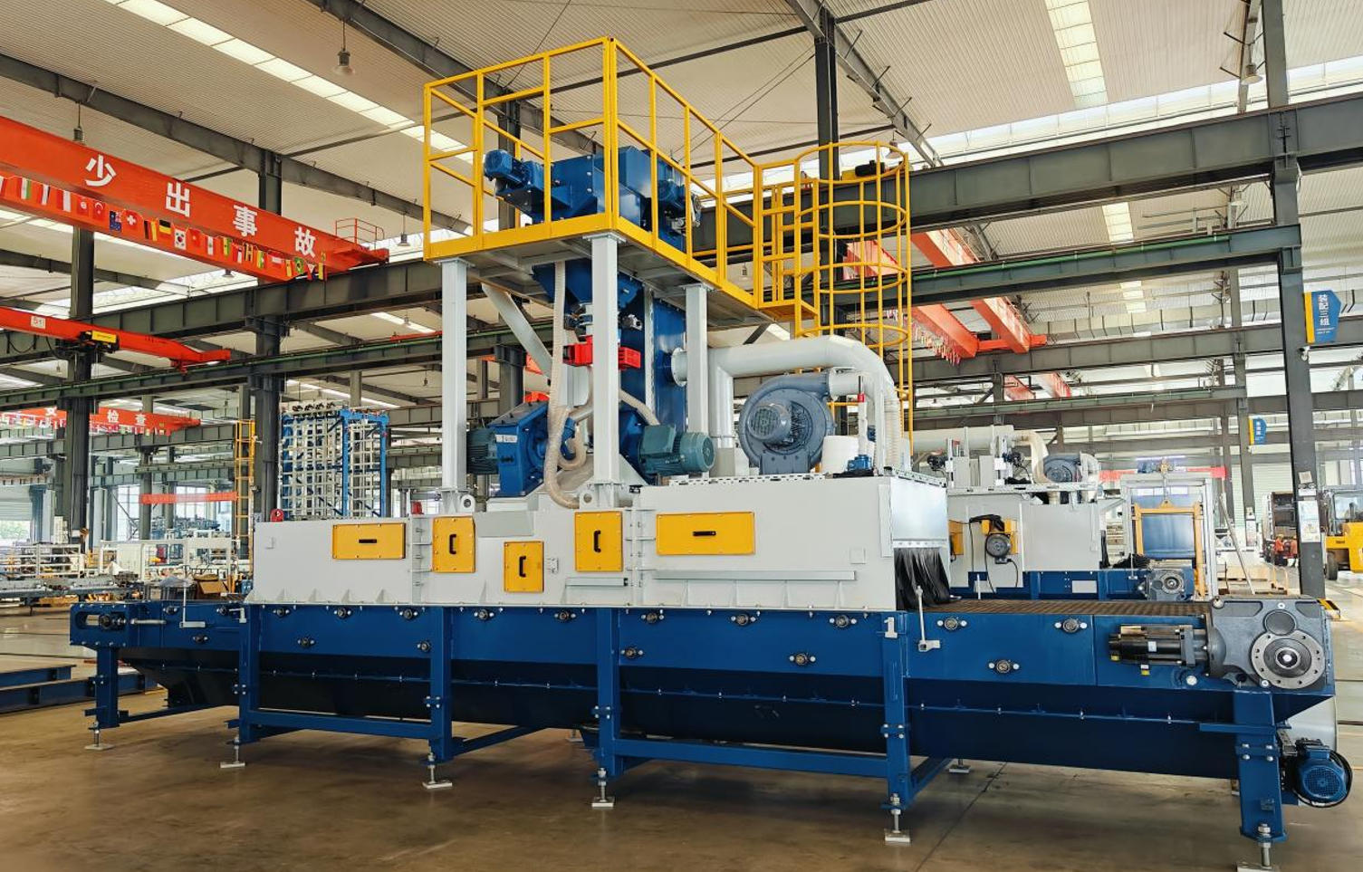 Оборудването за вторична обработка на Quangong претърпява цялостна модернизация, за да даде възможност на стандартното производство на блокове